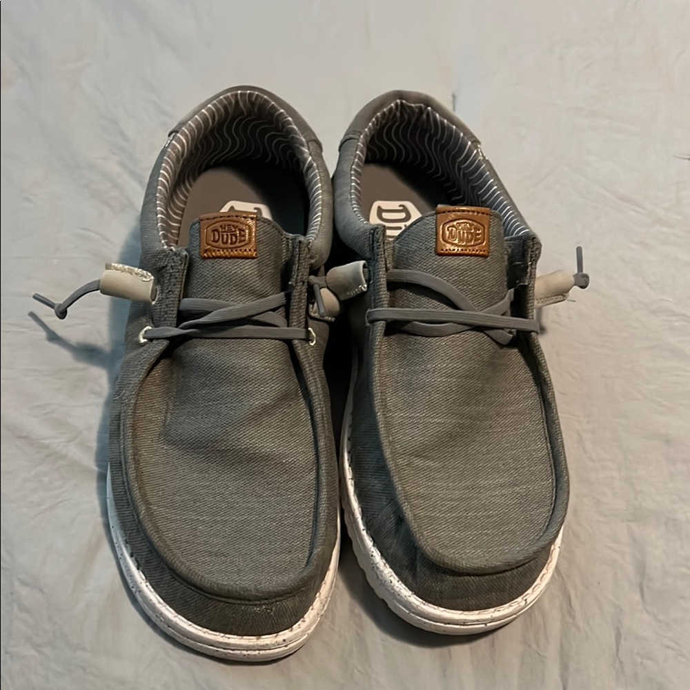 Hey Dude Men's Charcoal Loafers